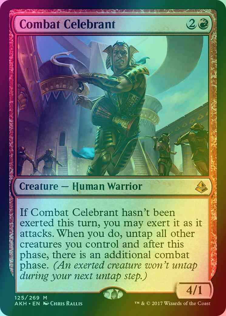 Combat Celebrant [125] [Amonkhet] [Foil]