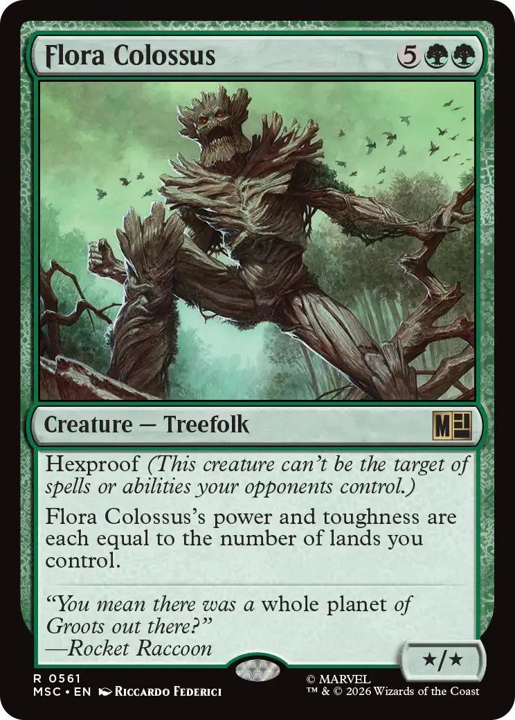 Flora Colossus [561] [Beginner Box] [Marvel Super Heroes: Commander] [Non-Foil]