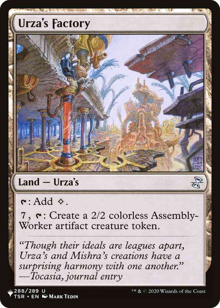Urza's Factory [TSR-288] [The List] [Non-Foil]