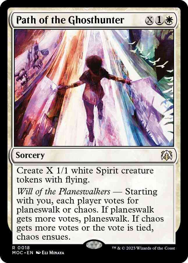 Path of the Ghosthunter [18] [March of the Machine: Commander] [Non-Foil]