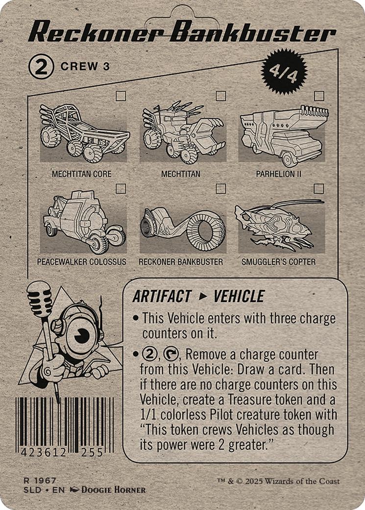Reckoner Bankbuster // Reckoner Bankbuster [1967] [Borderless] [Aether Drifters] [Secret Lair Drop] [Non-Foil]