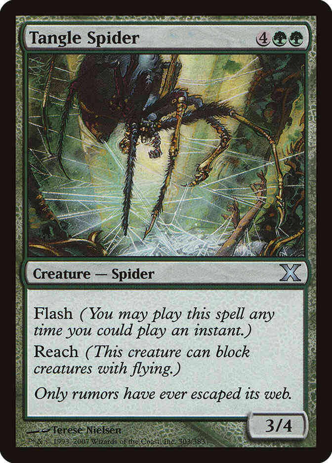 Tangle Spider [303] [Tenth Edition] [Non-Foil]