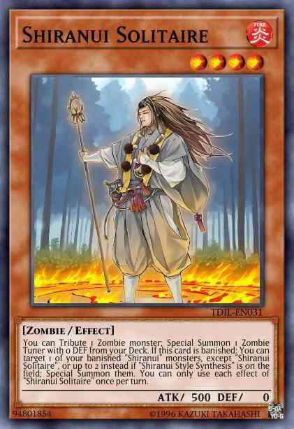 Shiranui Solitaire - TDIL-EN031 - Ultra Rare - 1st Edition