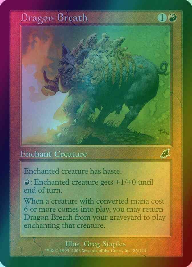 Dragon Breath [86] [Scourge] [Foil]