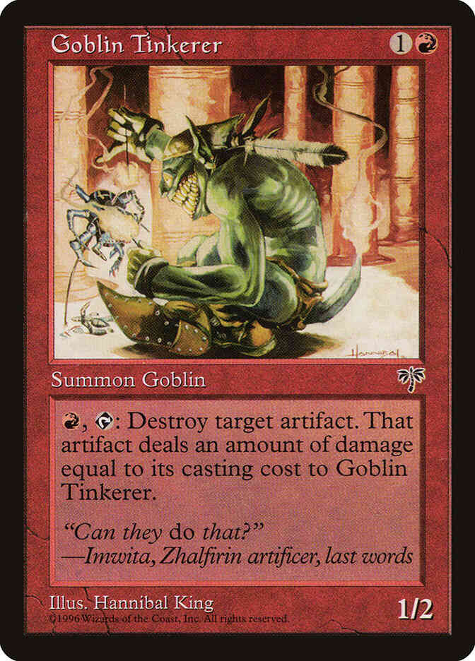 Goblin Tinkerer [180] [Mirage] [Non-Foil]