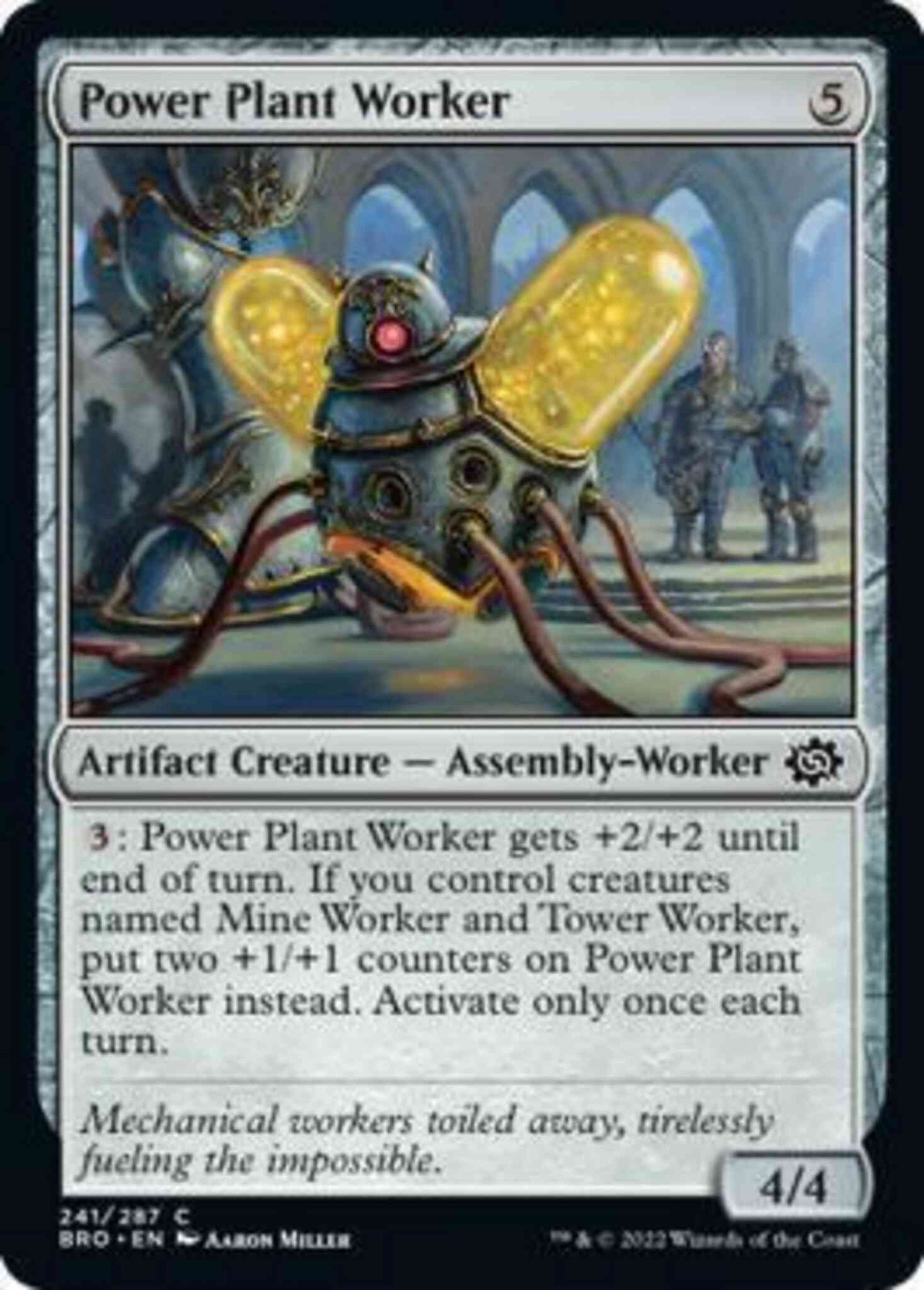 Power Plant Worker [241] [The Brothers' War] [Non-Foil]