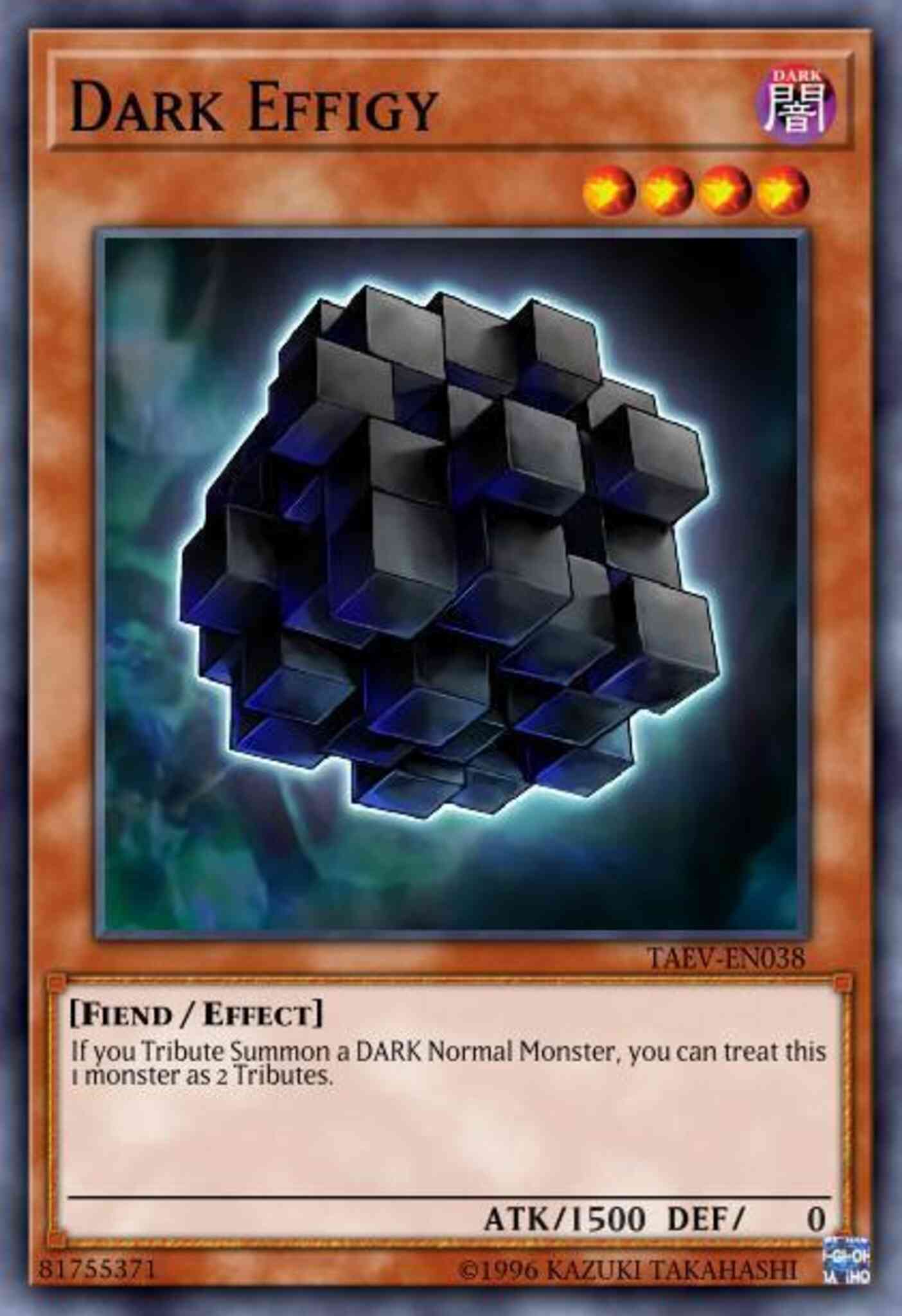 Dark Effigy - TAEV-EN038 - Common - Unlimited