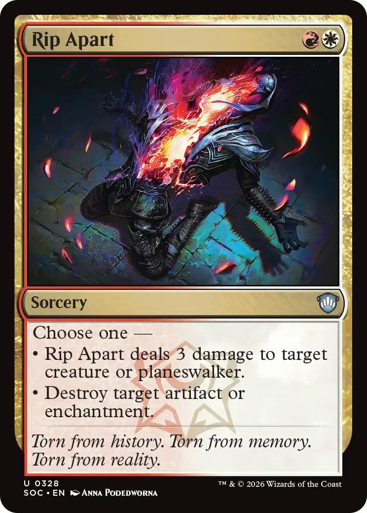 Rip Apart [328] [Secrets of Strixhaven: Commander] [Non-Foil]