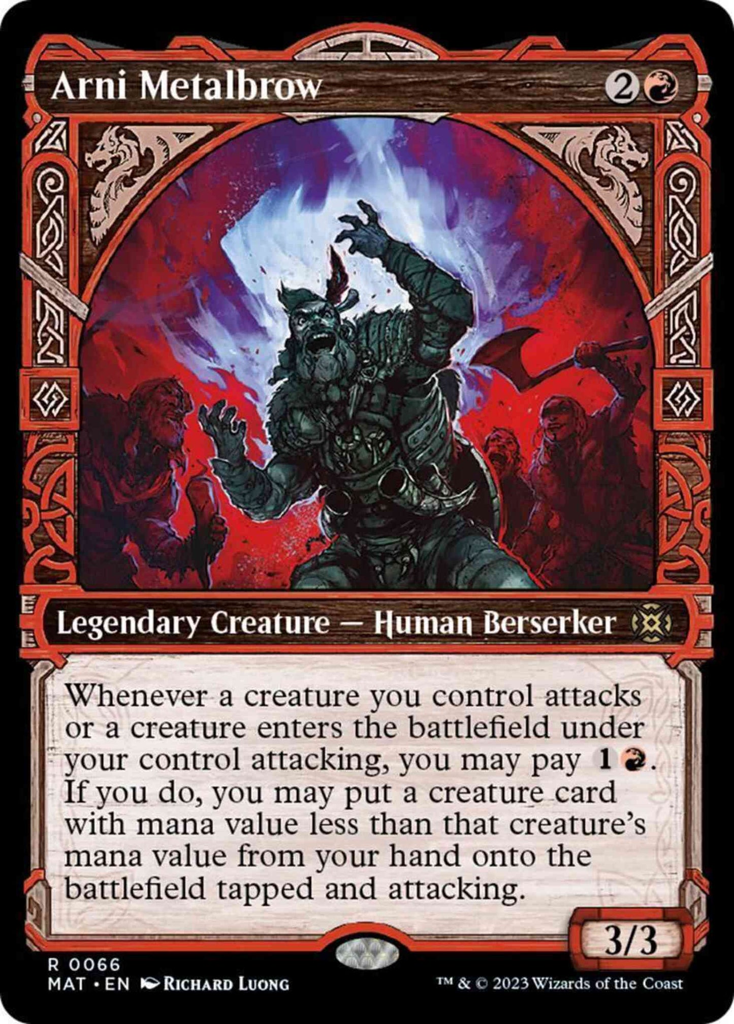 Arni Metalbrow [66] [Planar Showcase] [March of the Machine: The Aftermath] [Non-Foil]