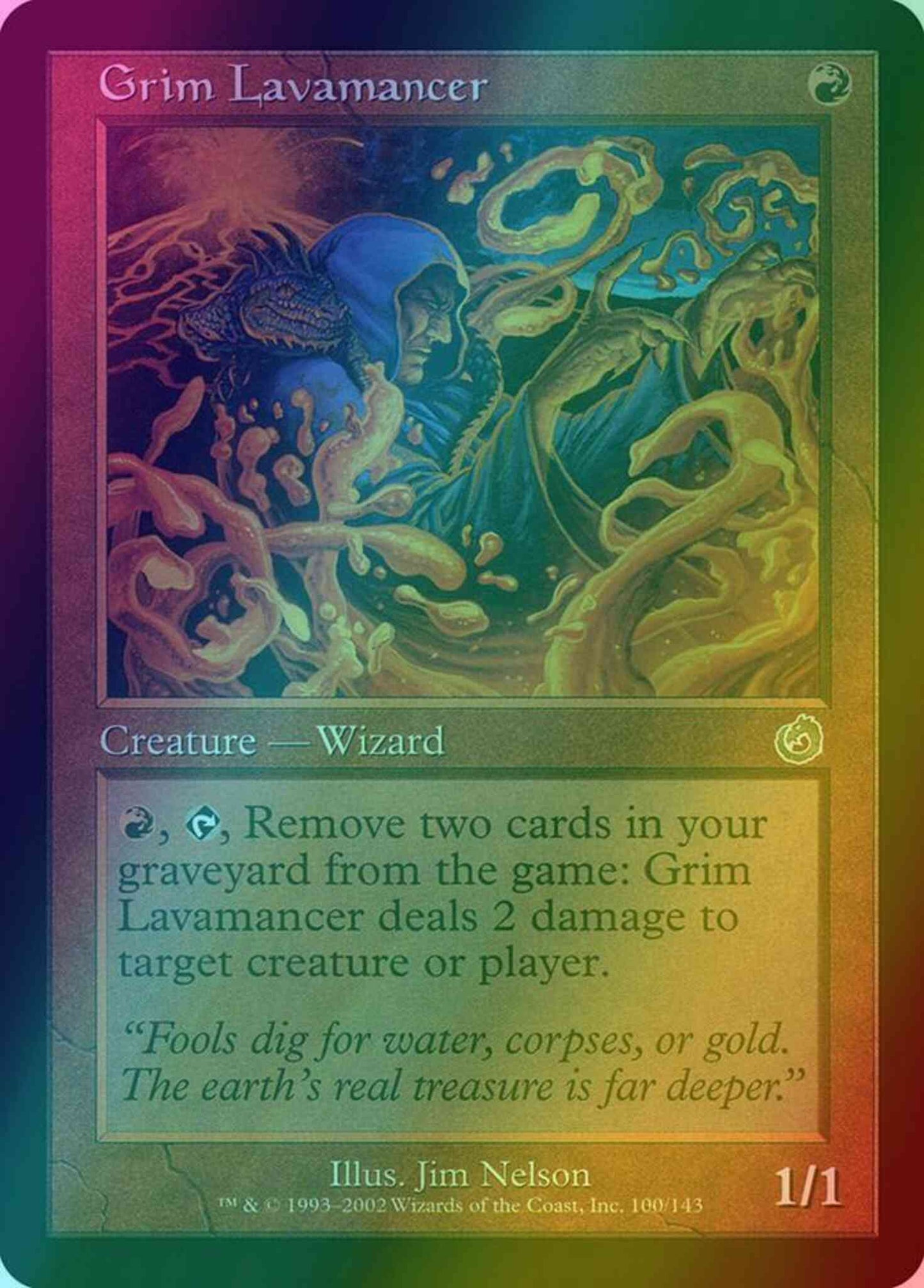 Grim Lavamancer [100] [Torment] [Foil]