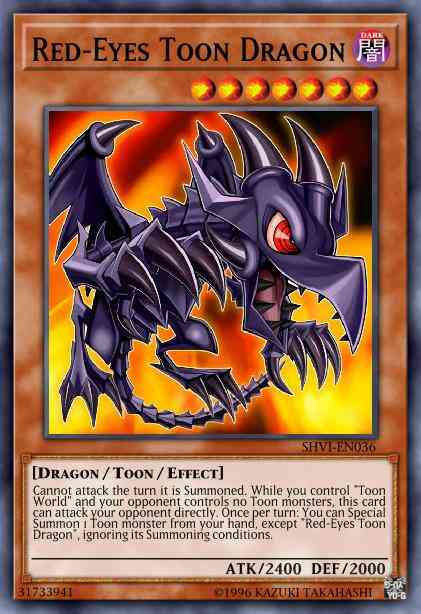Red-Eyes Toon Dragon - LDS1-EN066 - Common - 1st Edition