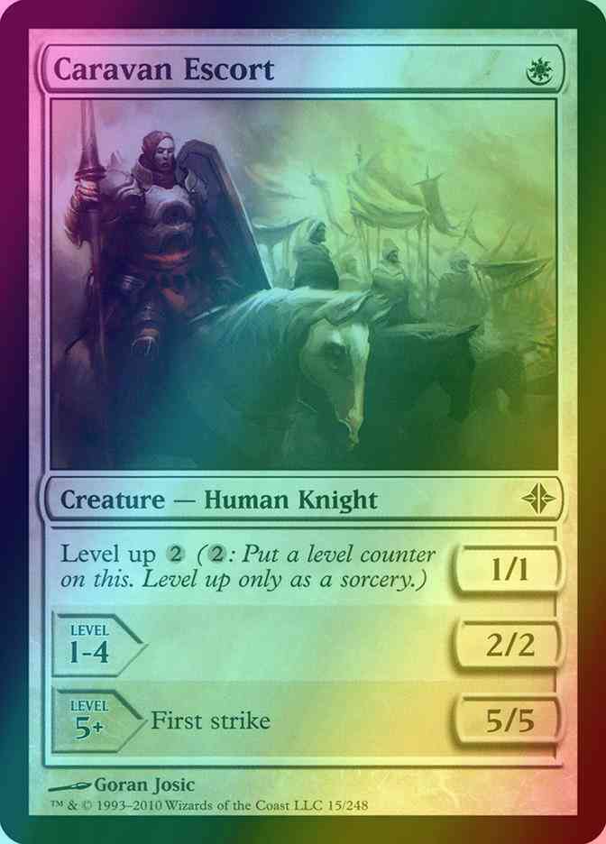 Caravan Escort [15] [Rise Of The Eldrazi] [Foil]