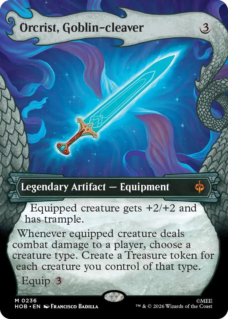 Orcrist, Goblin-cleaver [236] [Borderless] [Dragon Hoard] [The Hobbit] [Non-Foil]