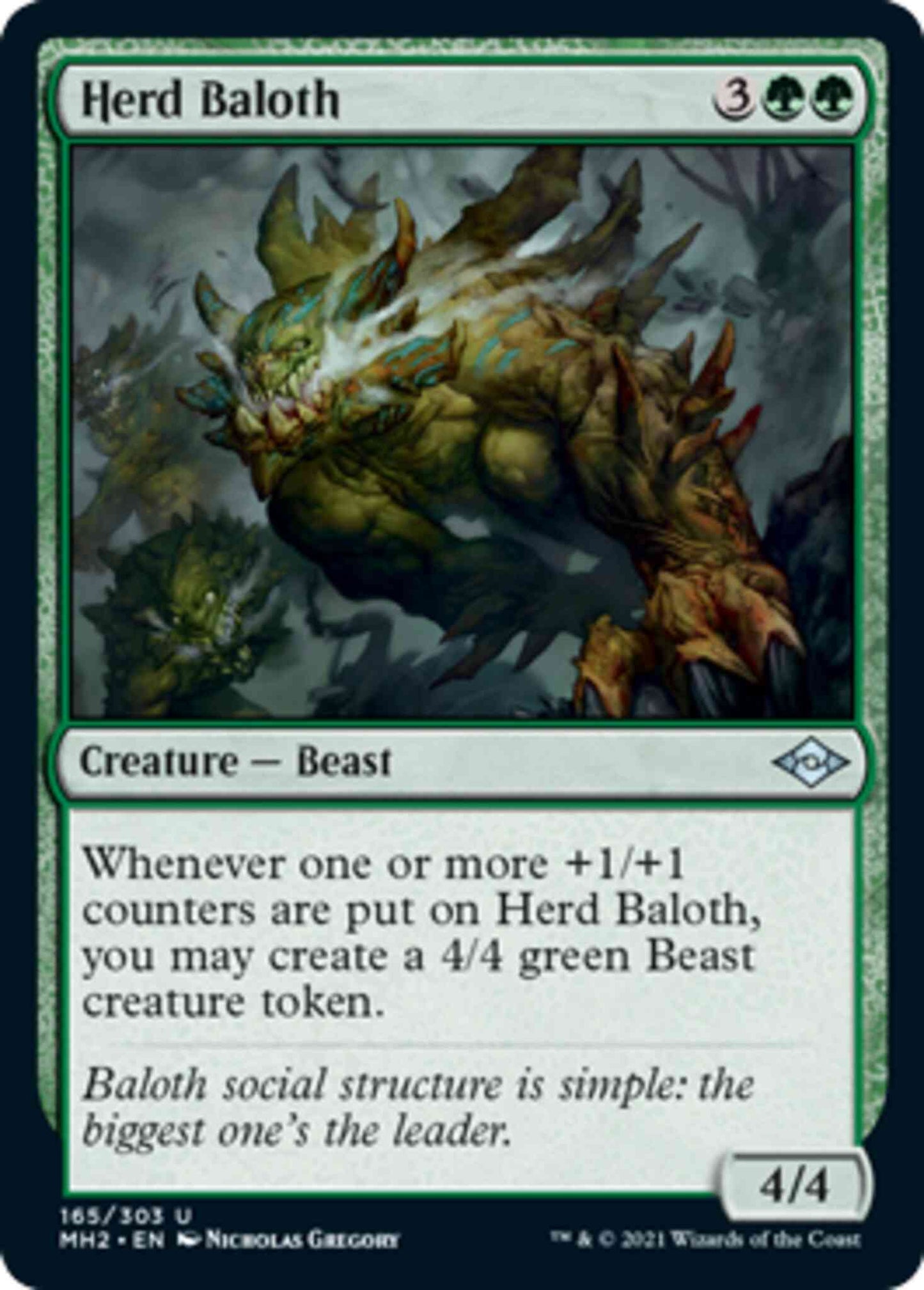Herd Baloth [165] [Modern Horizons 2] [Non-Foil]