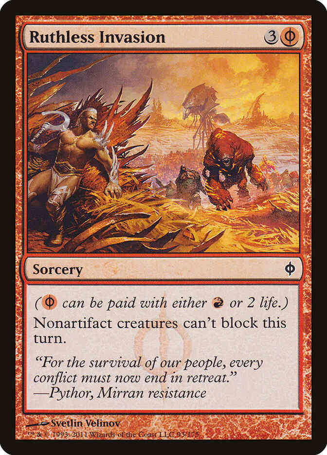 Ruthless Invasion [93] [New Phyrexia] [Non-Foil]