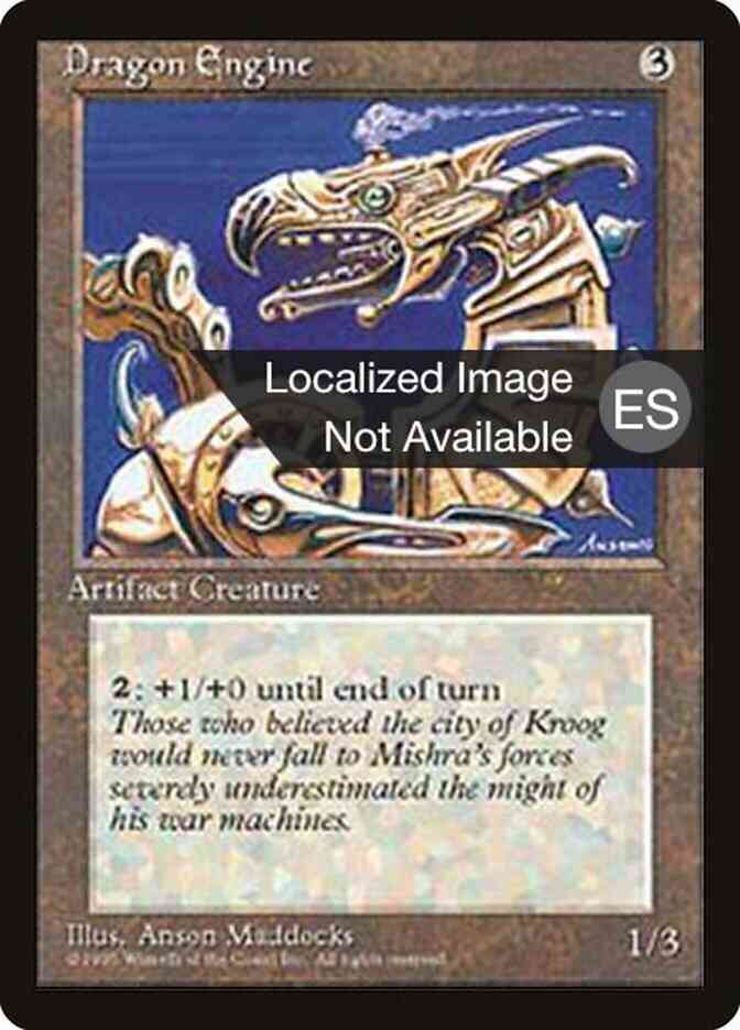 Dragon Engine - Portuguese [317] [Fourth Edition Black Border: Portuguese] [Non-Foil]