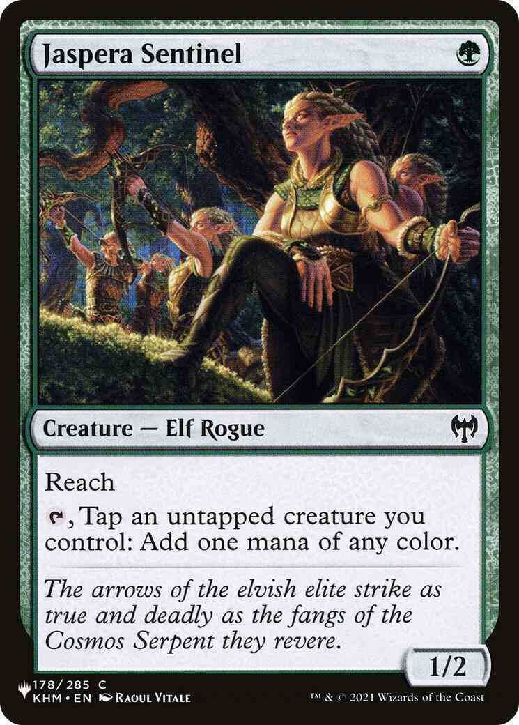 Jaspera Sentinel [KHM-178] [The List] [Non-Foil]