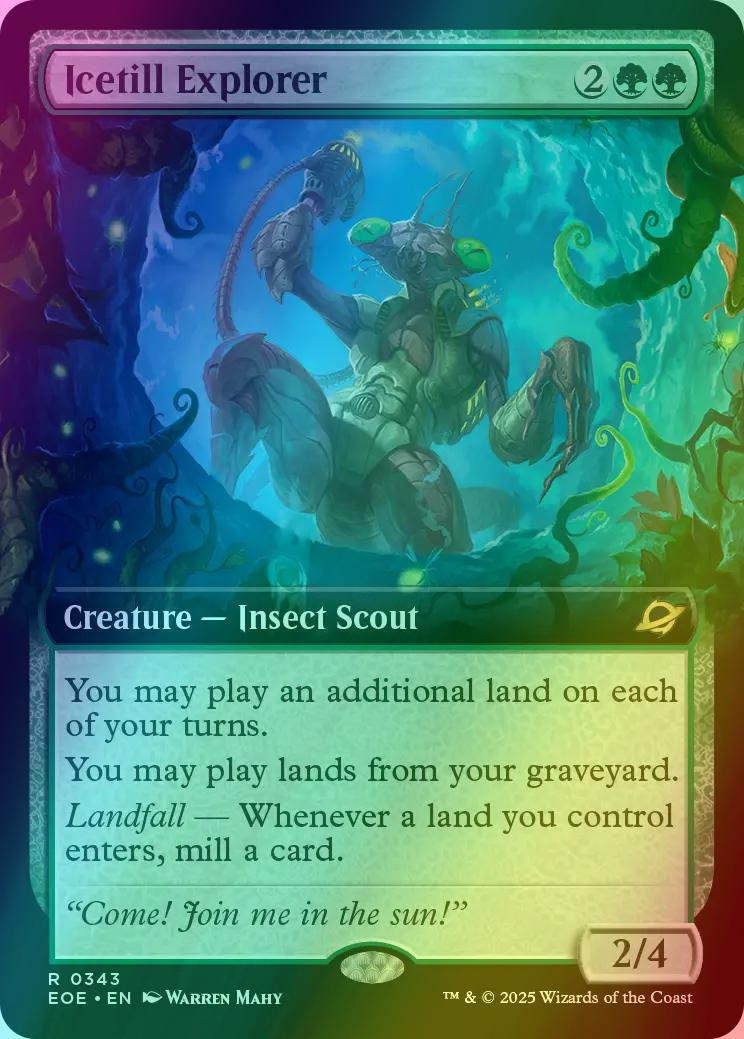 Icetill Explorer [343] [Extended Art] [Edge of Eternities] [Foil]