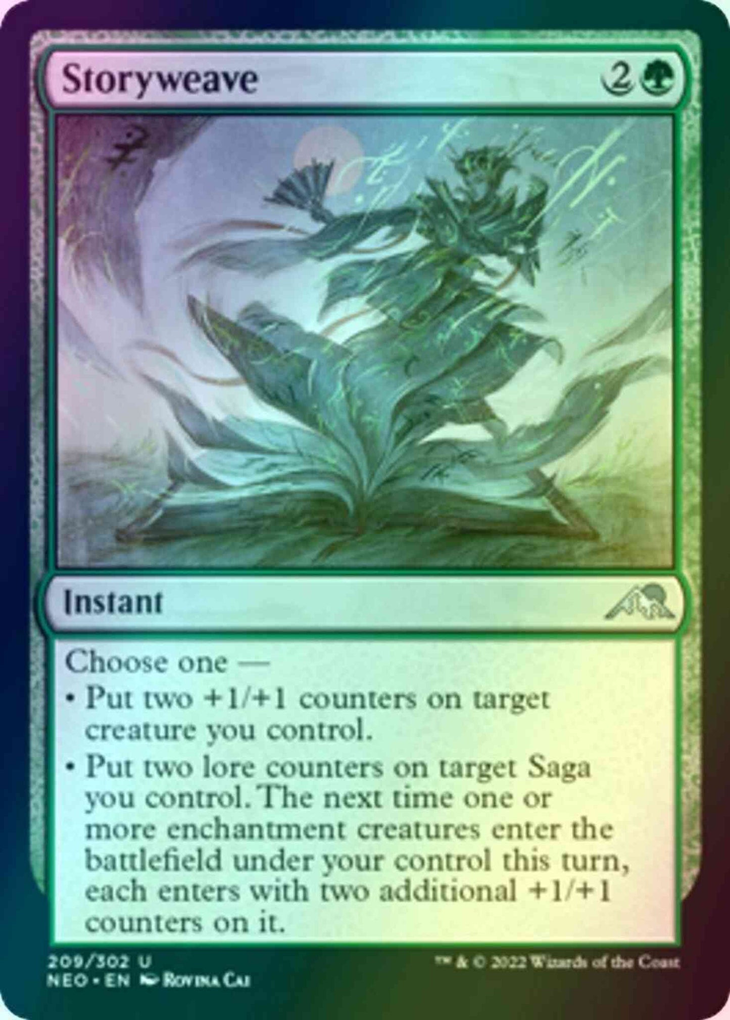 Storyweave [209] [Kamigawa: Neon Dynasty] [Foil]