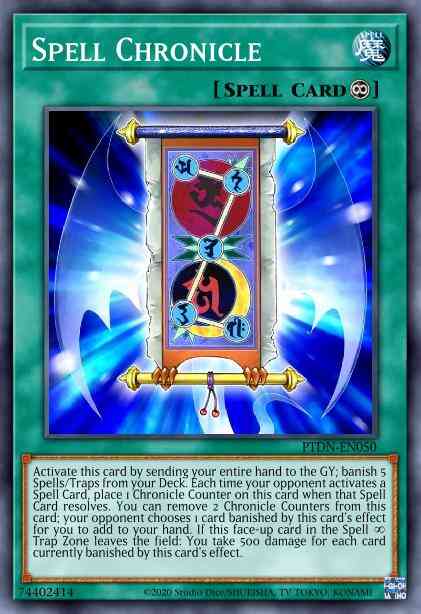 Spell Chronicle - PTDN-EN050 - Common - Unlimited