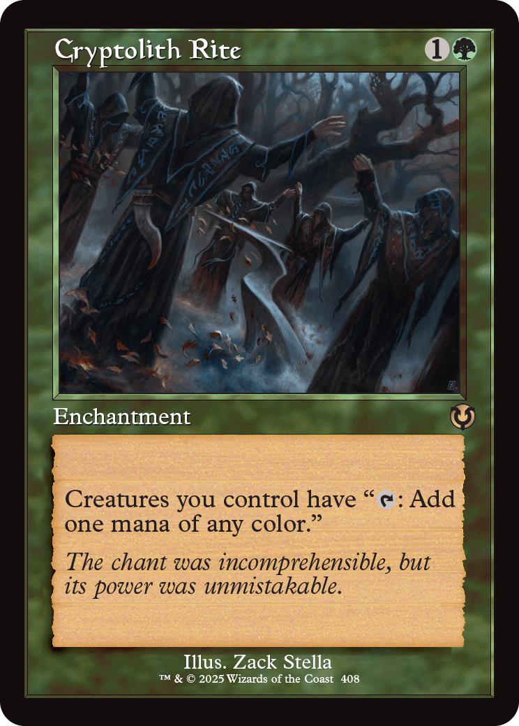 Cryptolith Rite [408] [Retro Frame] [Innistrad Remastered] [Non-Foil]