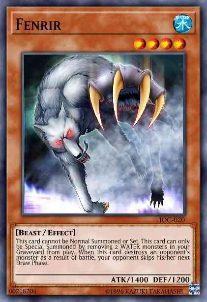 Fenrir - DR2-EN020 - Rare - Unlimited