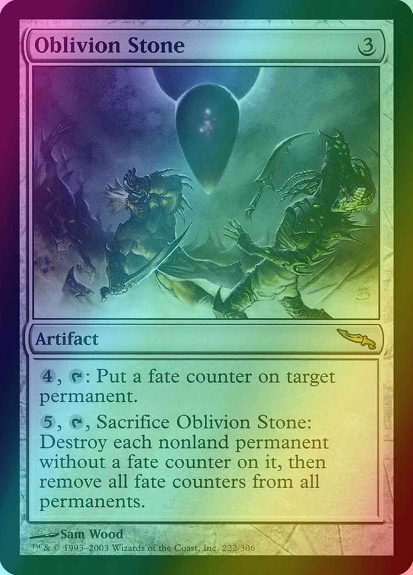 Oblivion Stone [222] [Mirrodin] [Foil]