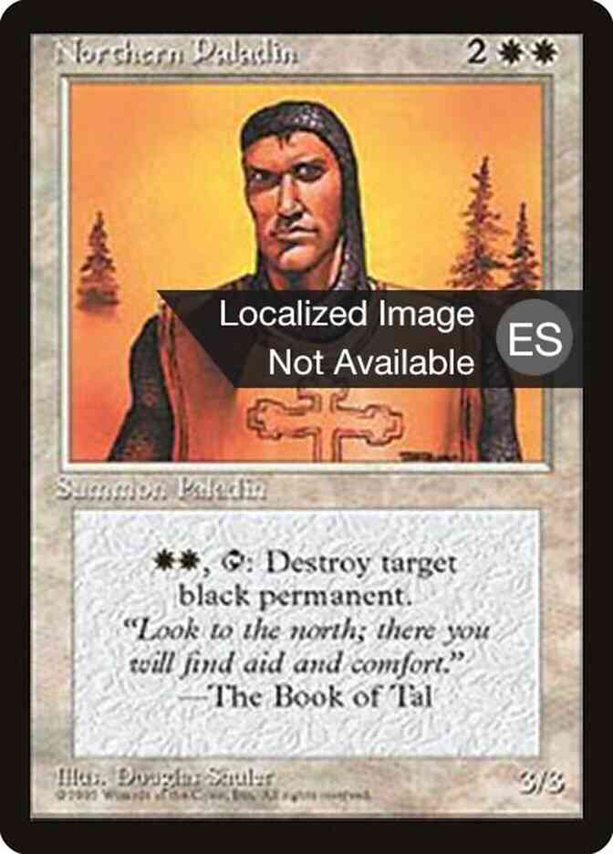 Northern Paladin - Japanese [37] [Fourth Edition Black Border: Japanese] [Non-Foil]