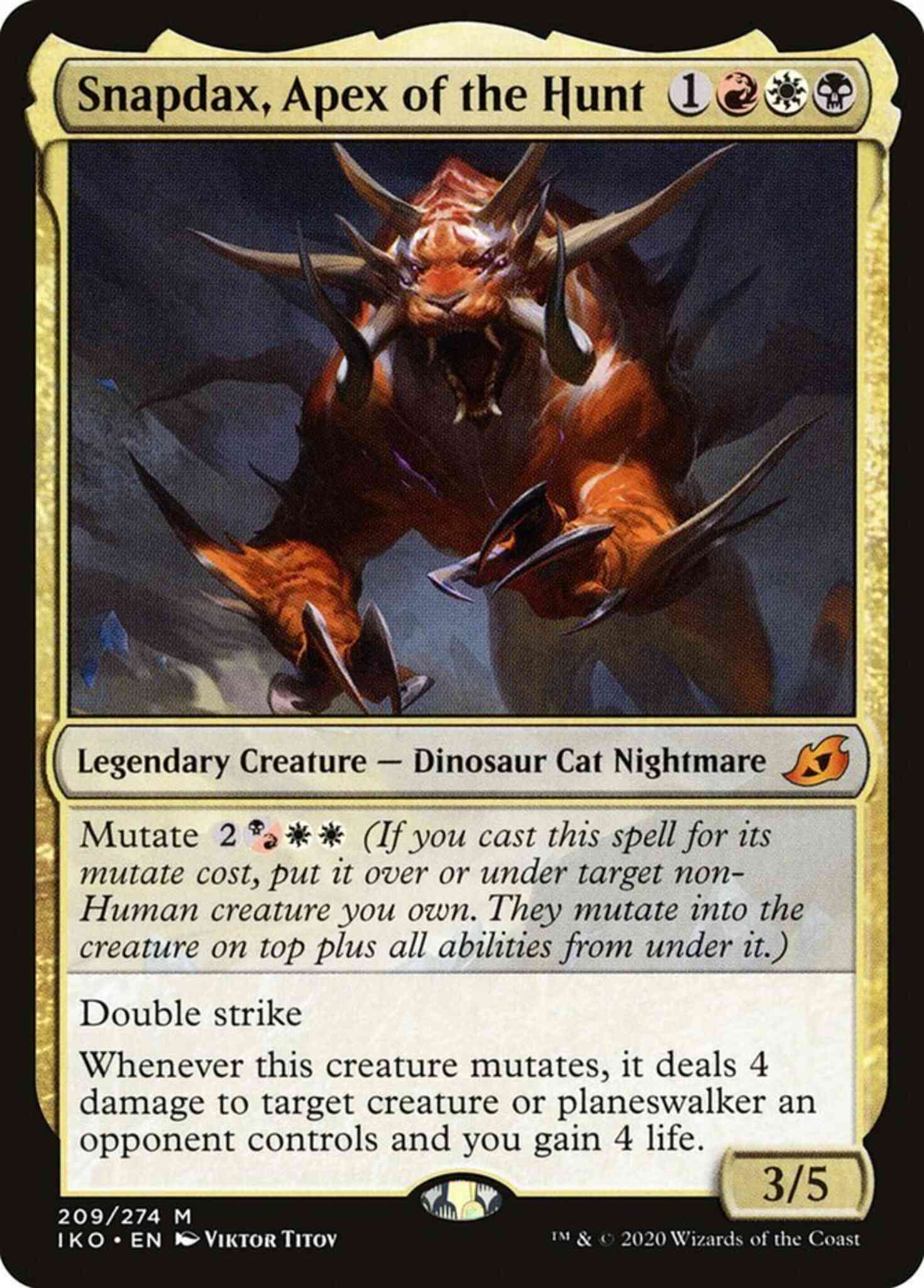 Snapdax, Apex of the Hunt [209] [Ikoria: Lair of Behemoths] [Non