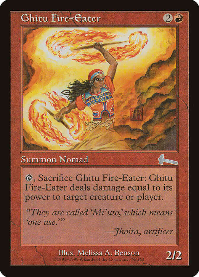 Ghitu Fire-Eater [76] [Urza's Legacy] [Non-Foil]