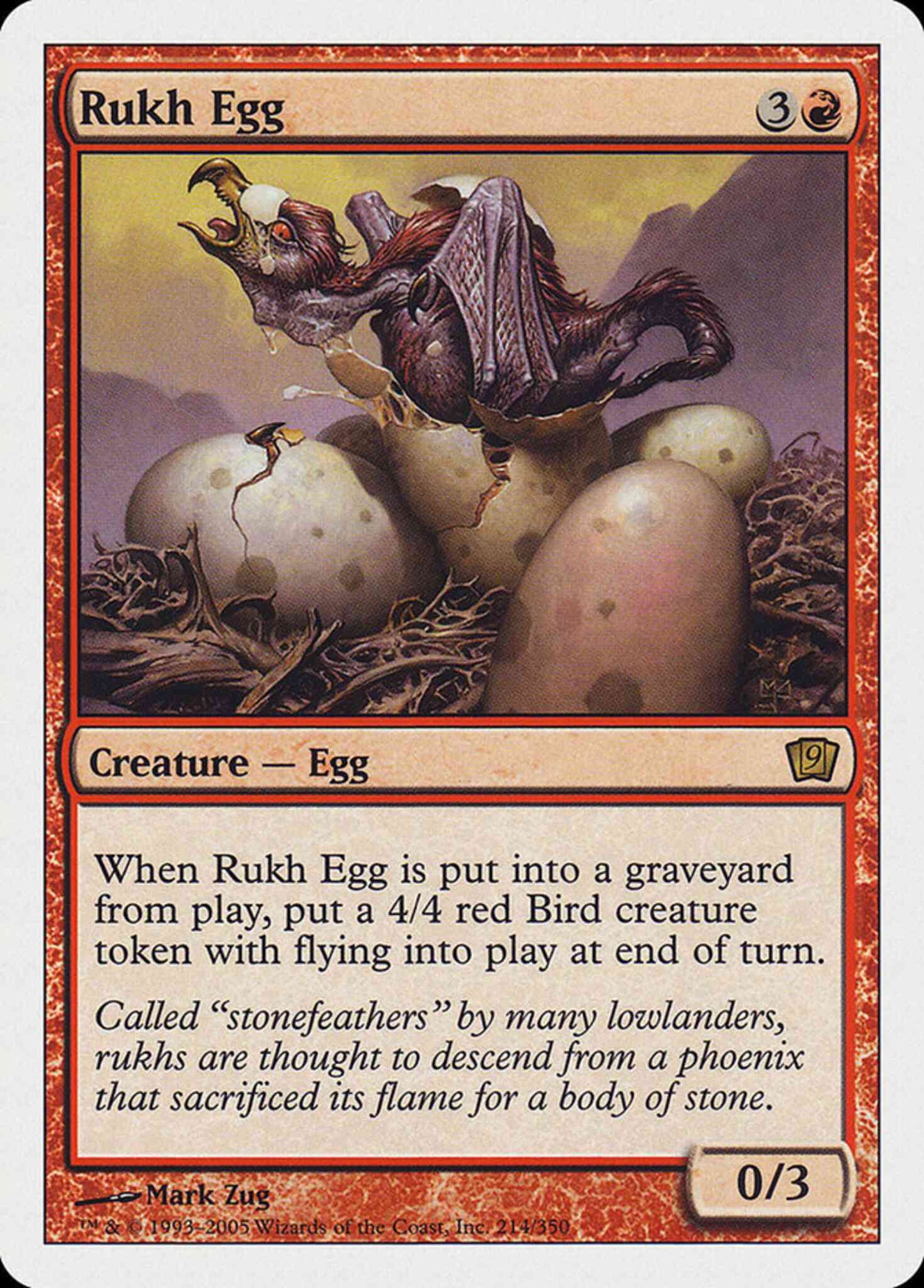 Rukh Egg [214] [Ninth Edition] [Non-Foil]