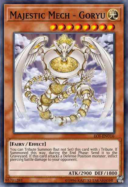 Majestic Mech - Goryu - EOJ-EN016 - Ultimate Rare - 1st Edition