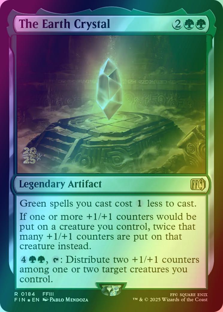 The Earth Crystal [184s] [Prerelease] [FINAL FANTASY: Promos] [Foil]