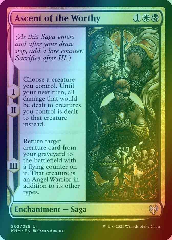 Ascent of the Worthy [202] [Kaldheim] [Foil]