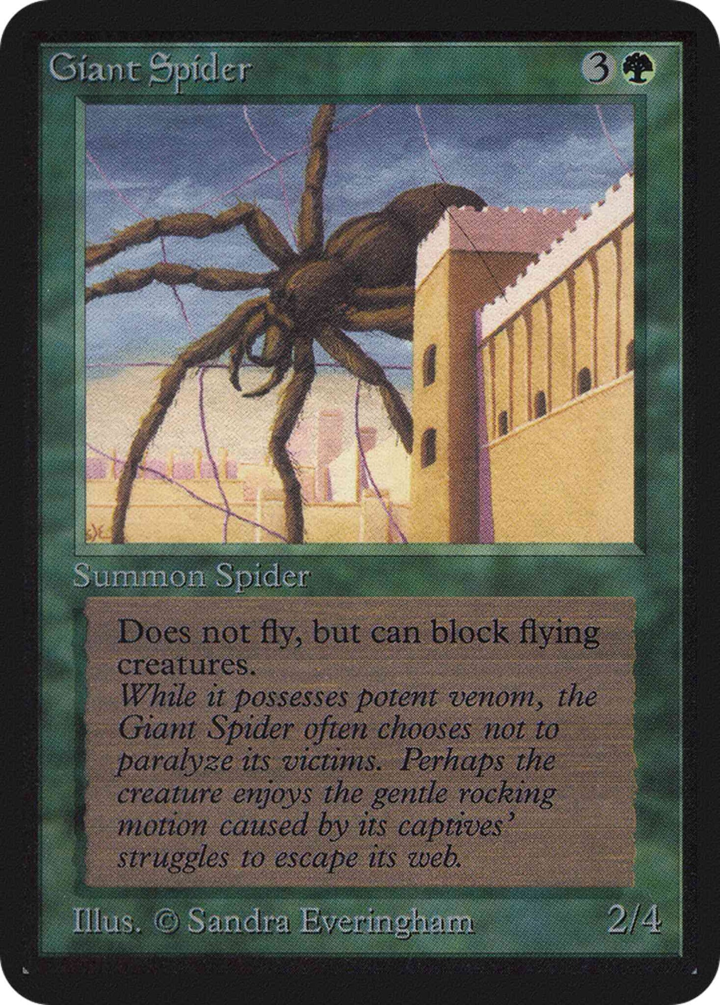 Giant Spider [198] [Limited Edition Alpha] [Non-Foil]