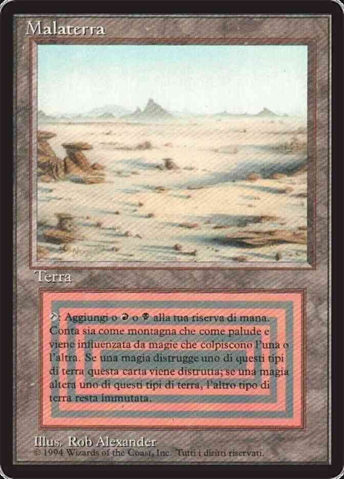 Badlands - Italian [282] [Foreign Black Border: Italian] [Non-Foil]
