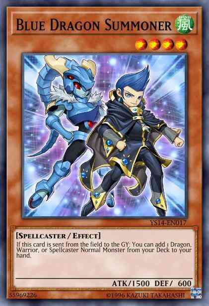 Blue Dragon Summoner - SS01-ENA08 - Common - 1st Edition