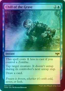 Chill of the Grave [51] [Innistrad: Crimson Vow] [Foil]