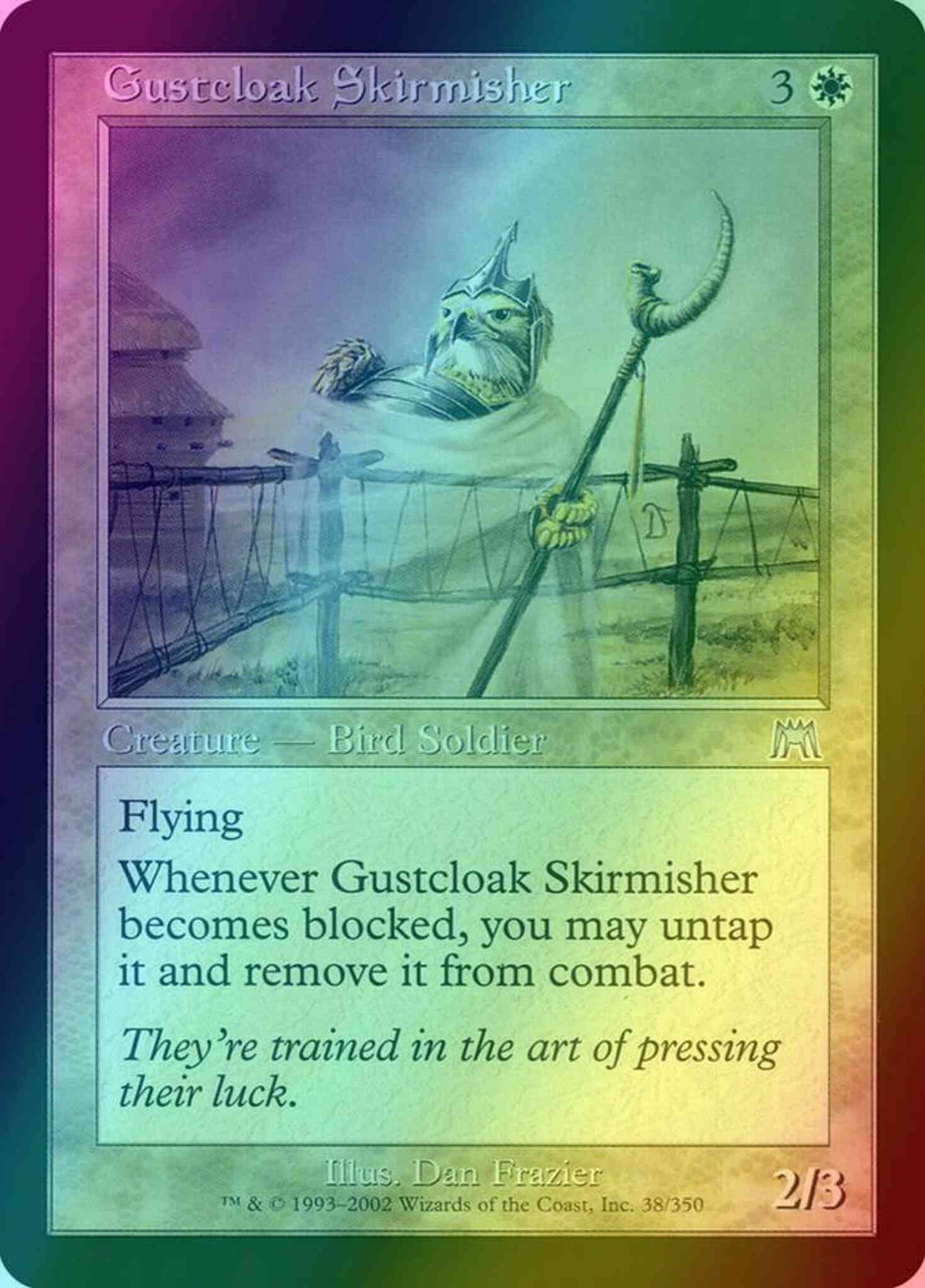 Gustcloak Skirmisher [38] [Onslaught] [Foil]