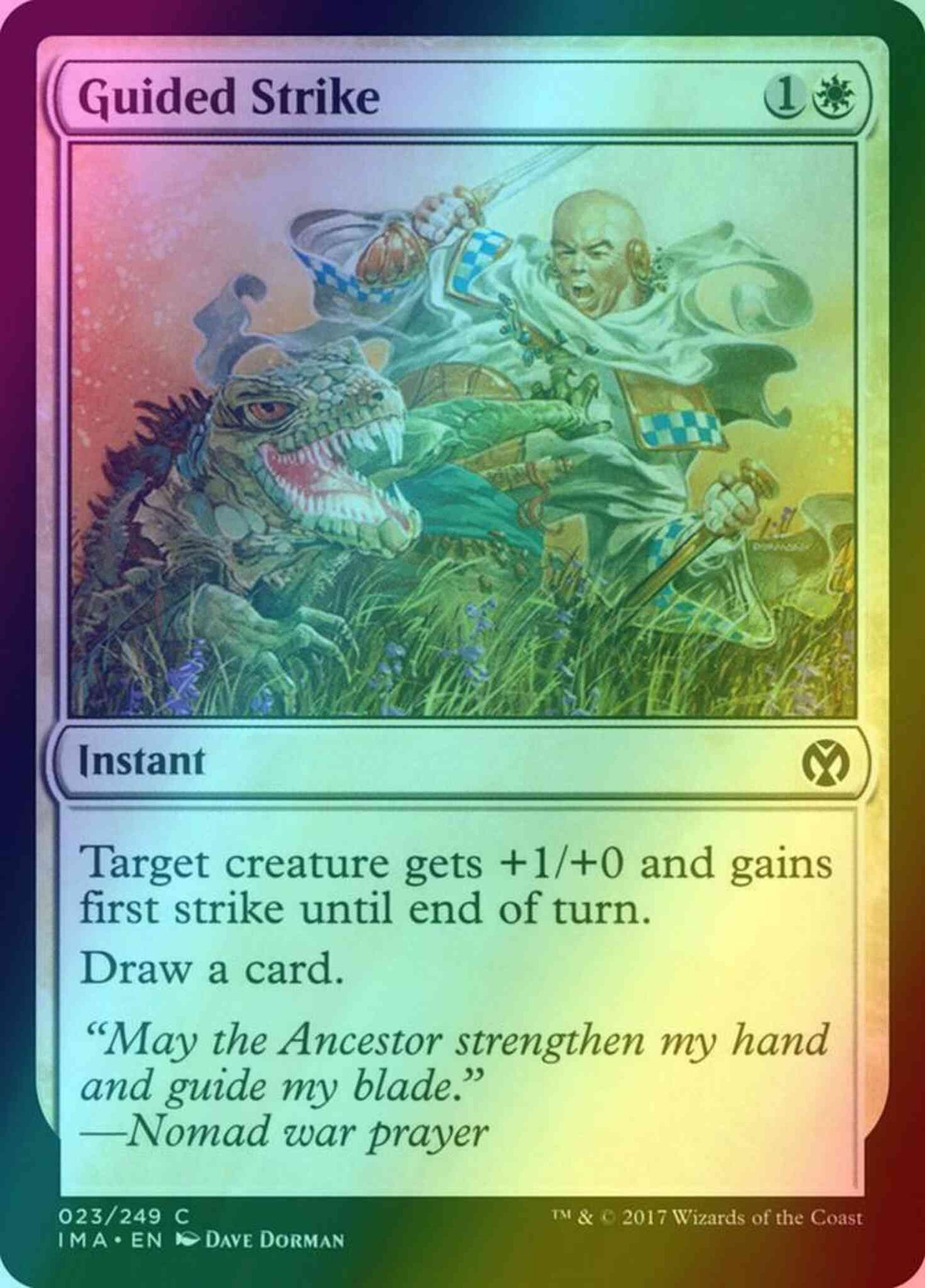 Guided Strike [23] [Iconic Masters] [Foil]