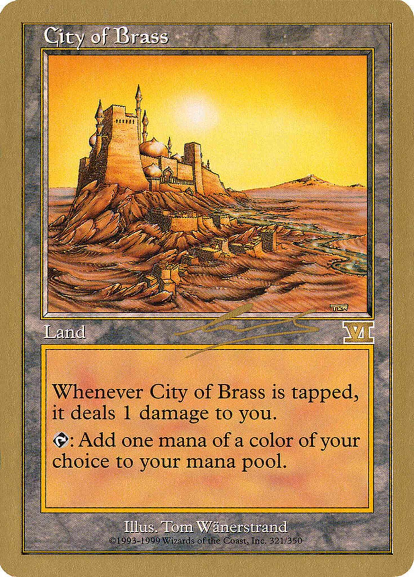 City of Brass [nl321] [World Championship Decks 2000] [Non-Foil]