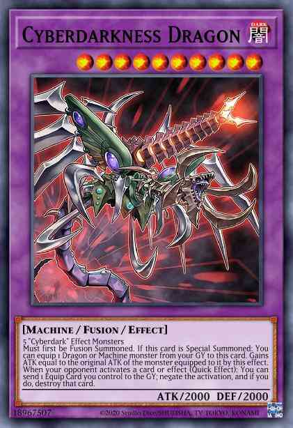 Cyberdarkness Dragon - LEDU-EN024 - Super Rare - 1st Edition