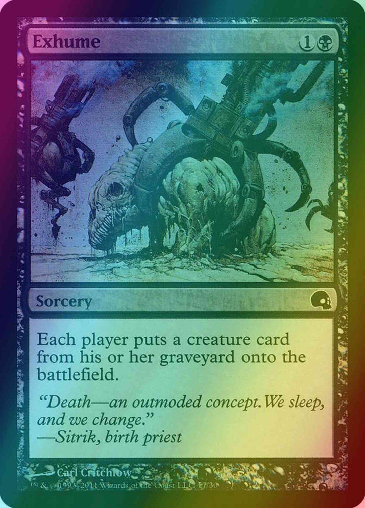 Exhume [17] [Premium Deck Series: Graveborn] [Foil]