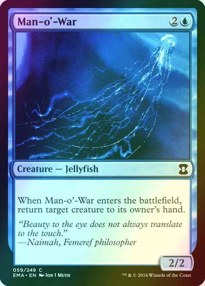 Man-o'-War [59] [Eternal Masters] [Foil]