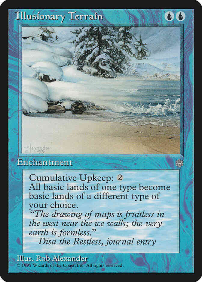 Illusionary Terrain [77] [Ice Age] [Non-Foil]