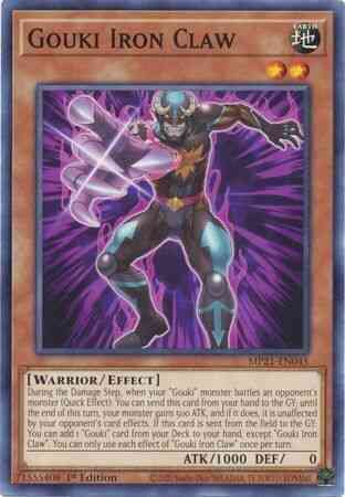 Gouki Iron Claw - MP21-EN045 - Common - 1st Edition