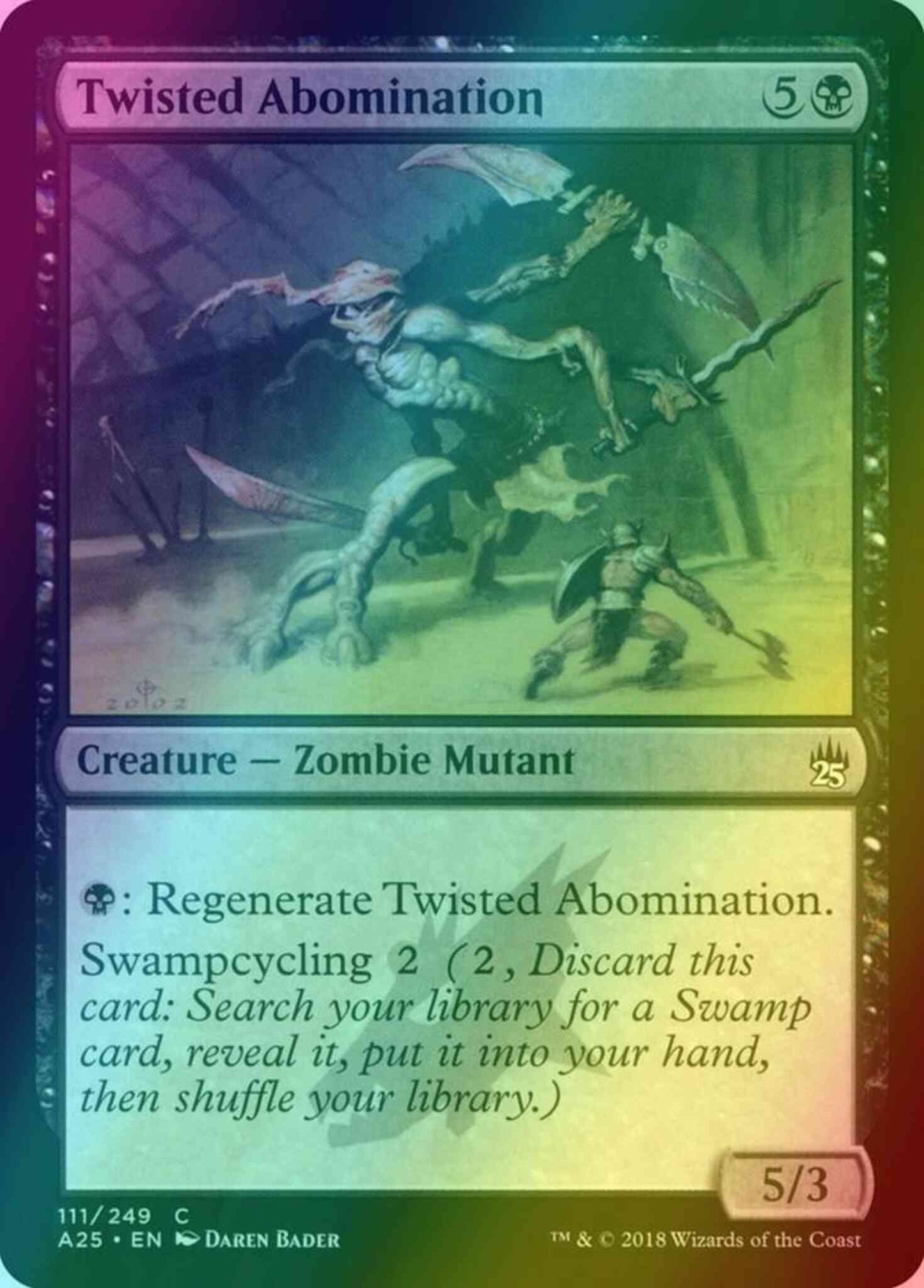 Twisted Abomination [111] [Masters 25] [Foil]