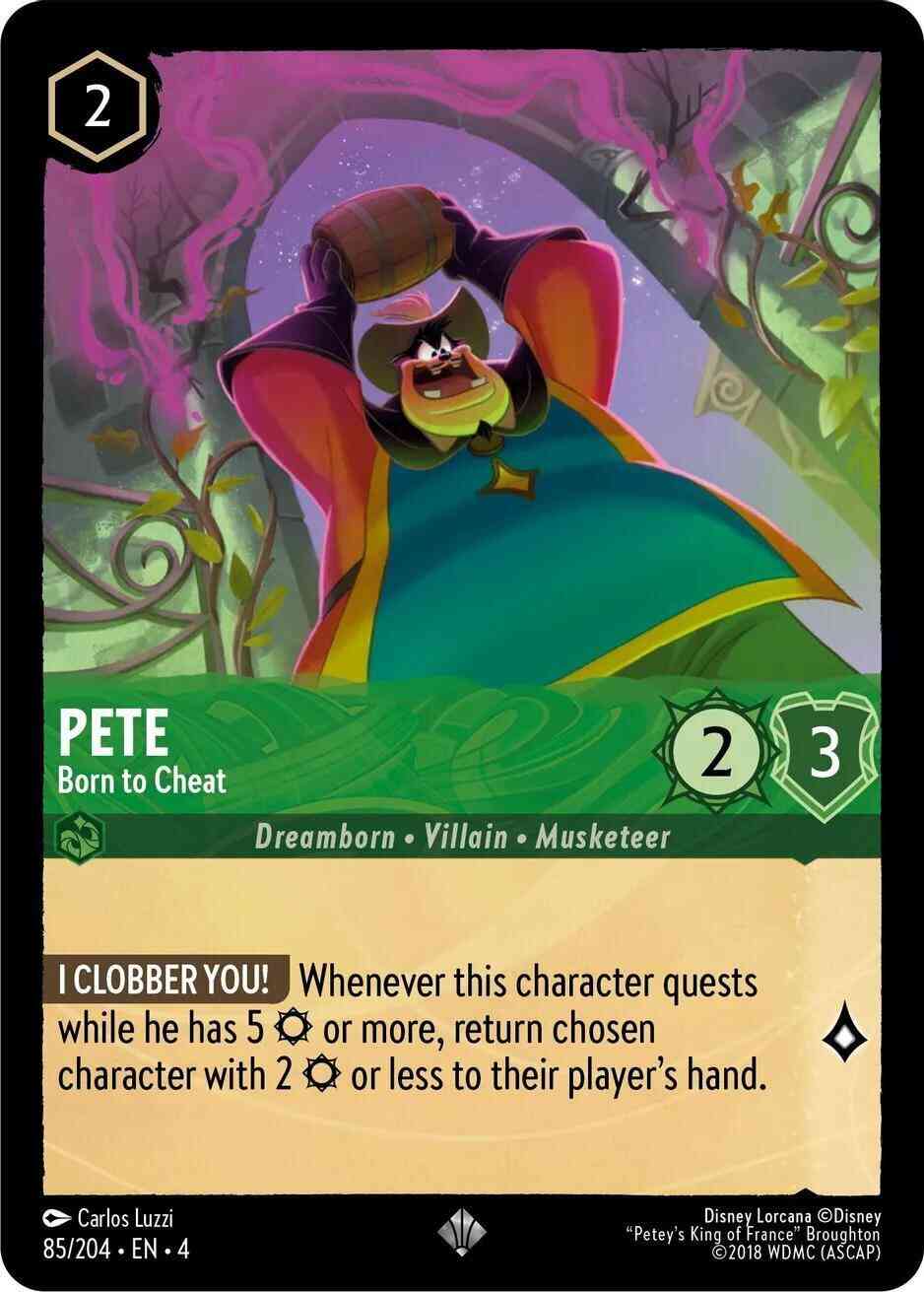Pete - Born to Cheat - 85/204 [Ursula's Return] [Non-Foil]