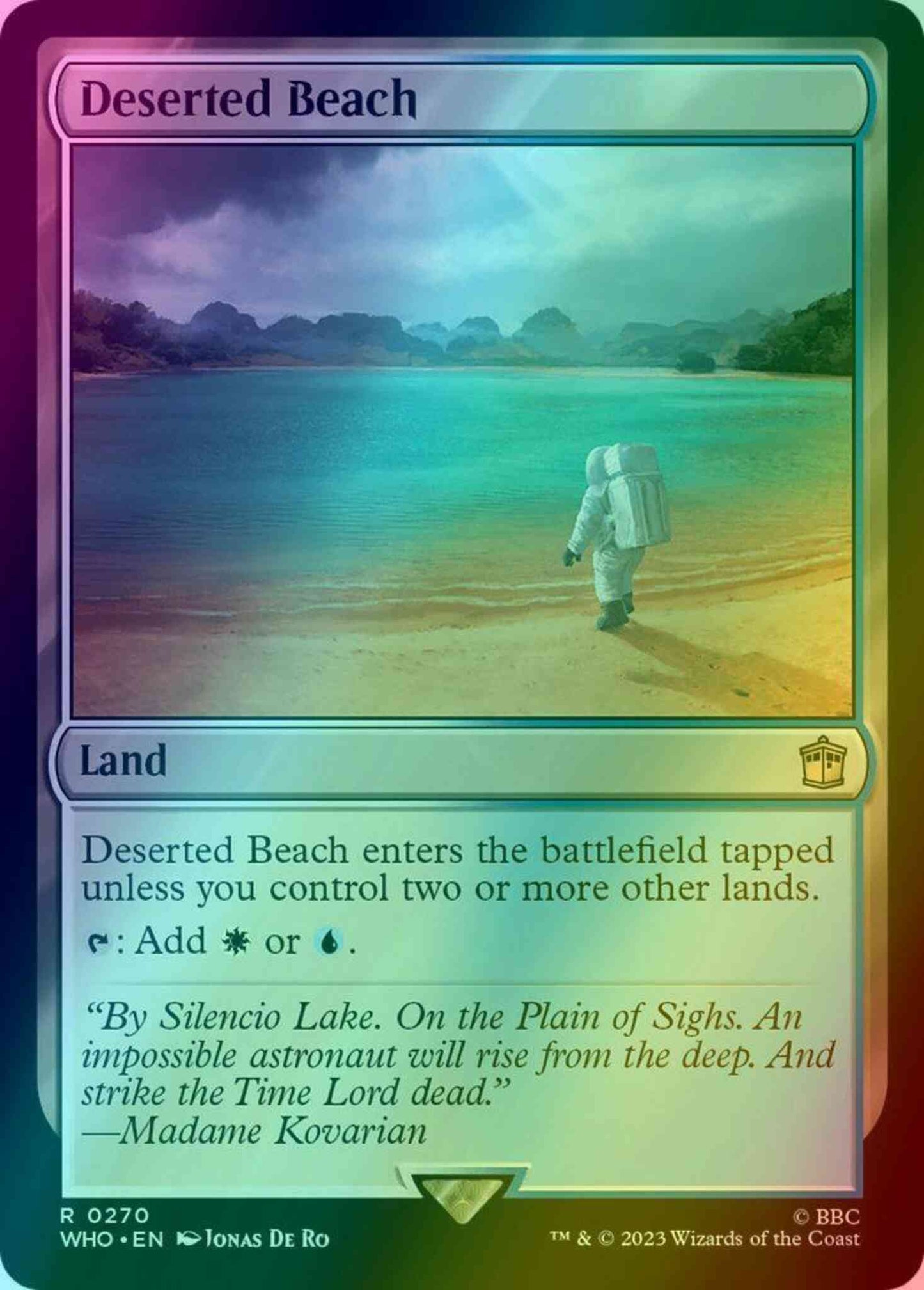 Deserted Beach [270] [Universes Beyond: Doctor Who] [Foil]