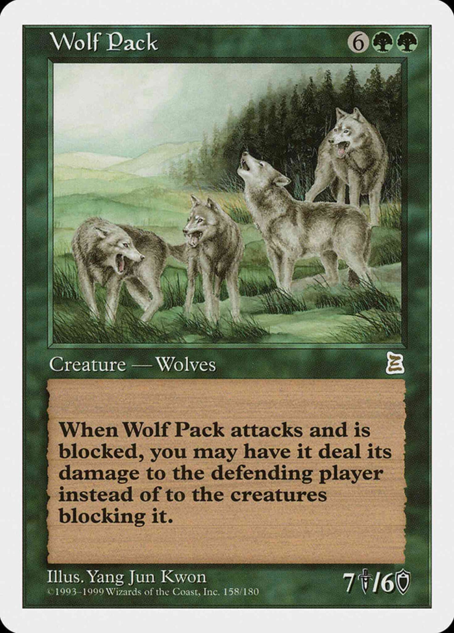 Wolf Pack - Chinese [158] [Chinese Portal Three Kingdoms] [Non-Foil]